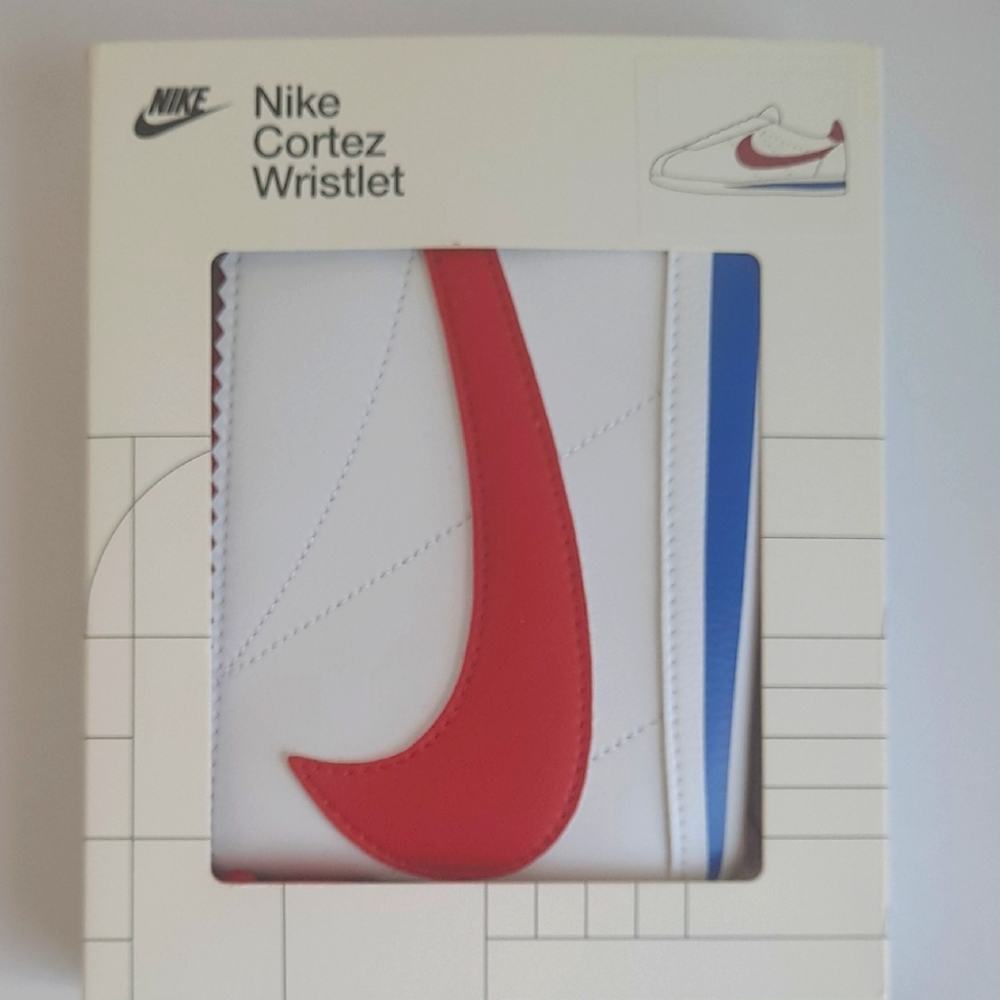 Nike Cortez Wristlet with Red and Blue Accents Brand New In Package UNISEX